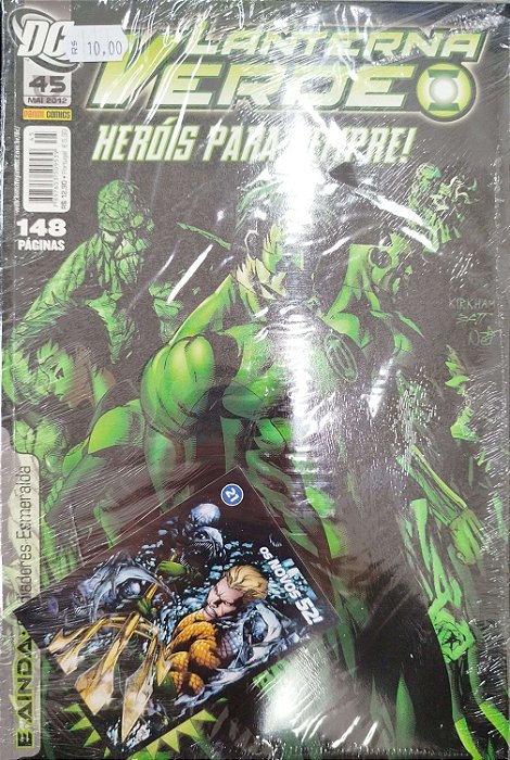 Gibi Lanterna Verde #45 Autor (2012) [novo]