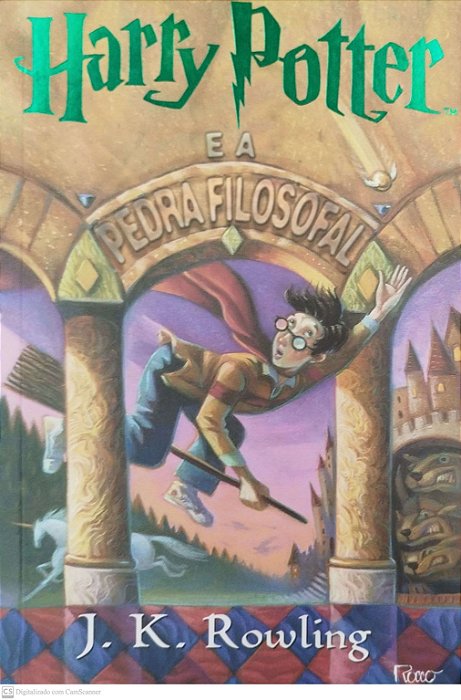 Livro Harry Potter e a Pedra Filosofal Autor Rowling, J.k. (2000) [seminovo]