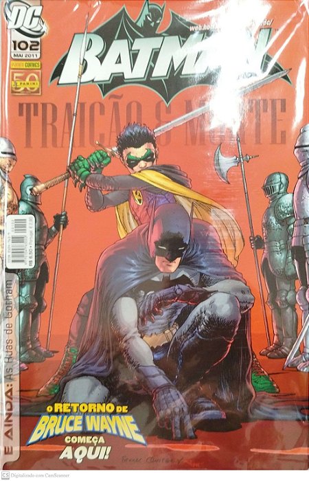 Gibi Batman #102 Autor (2011) [seminovo]