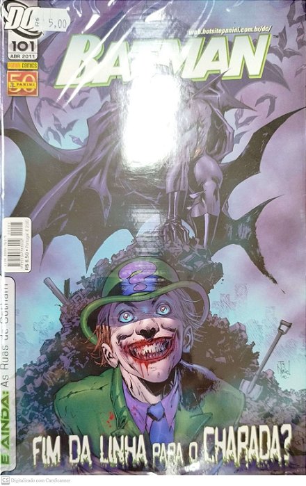 Gibi Batman #101 Autor (2011) [seminovo]