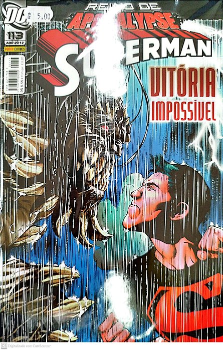 Gibi Superman #113 Autor (2012) [seminovo]