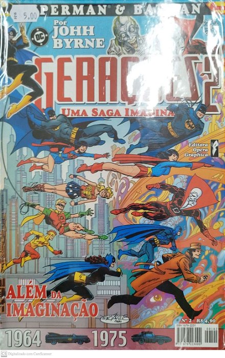 Gibi Superman e Batman - Gerações #2 Autor (2002) [usado]