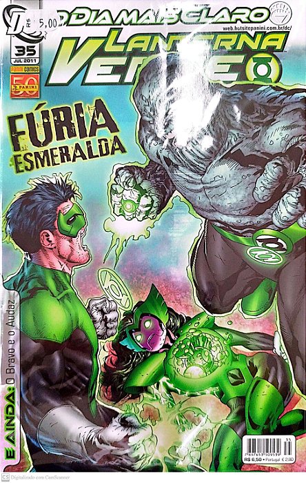 Gibi Dimensão Dc: Lanterna Verde #35 Autor (2011) [seminovo]