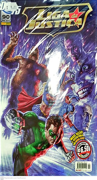 Gibi Liga da Justiça #90 Autor (2010) [seminovo]