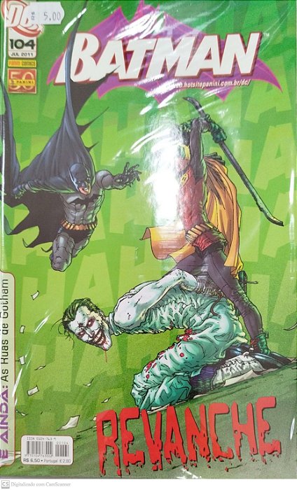 Gibi Batman #104 Autor (2011) [seminovo]