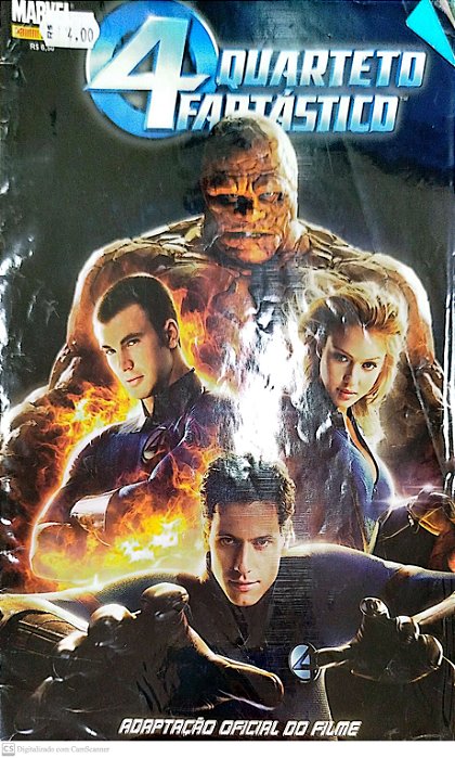 Gibi Quarteto Fantástico: Adaptação Oficial do Filme Autor (2005) [usado]