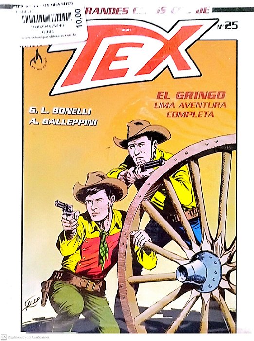 Gibi os Grandes Clássicos de Tex #25 Autor (2010) [usado]