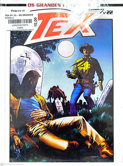 Gibi os Grandes Clássicos de Tex #22 Autor (2009) [usado]