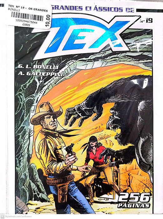 Gibi os Grandes Clássicos de Tex #19 Autor (2009) [usado]