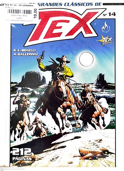 Gibi os Grandes Clássicos de Tex #14 Autor (2008) [usado]