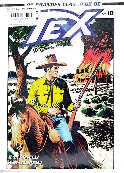 Gibi os Grandes Clássicos de Tex #10 Autor (2007) [usado]