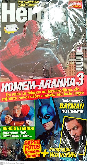 Revista Superastros Cinema #1 Autor (2007) [usado]
