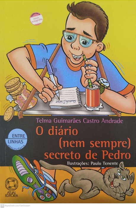 Livro o Diário (nem Sempre) Secreto de Pedro Autor Andrade, Telma Guimarães Castro (2011) [seminovo]