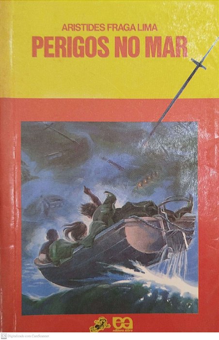 Livro Perigos no Mar (série Vaga-lume) Autor Lima, Aristides Fraga (1991) [usado]