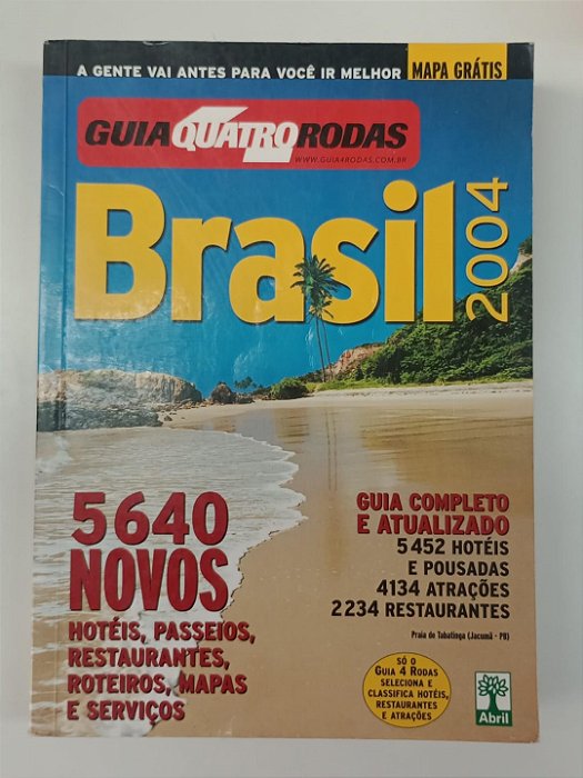 Livro Brasil 2004 - Guia Quatro Rodas Autor Desconhecido (2004) [usado]