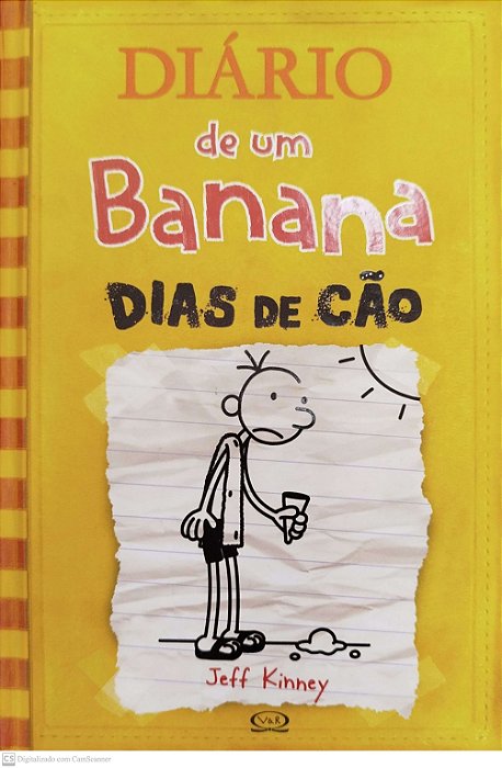 Livro Dias de Cão - Diário de um Banana 4 Autor Kinney, Jeff (2011) [seminovo]