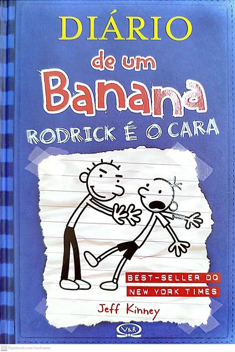 Livro Rodrick é o Cara - Diário de um Banana 2 Autor Kinney, Jeff (2009) [usado]