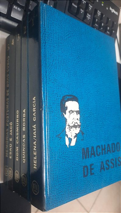 Livro 5 Volumes - Machado de Assis - 1- Helena/ Iaiá 2- Quincas Borba3- Dom Casmurro4- Esaú e Jacó Autor Assis, Machado de (1981) [usado]