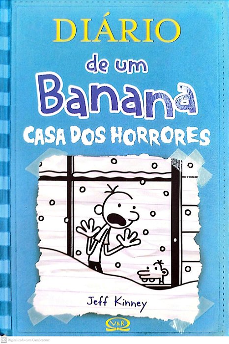 Livro Casa dos Horrores - Diário de um Banana 6 Autor Kinney, Jeff (2012) [seminovo]