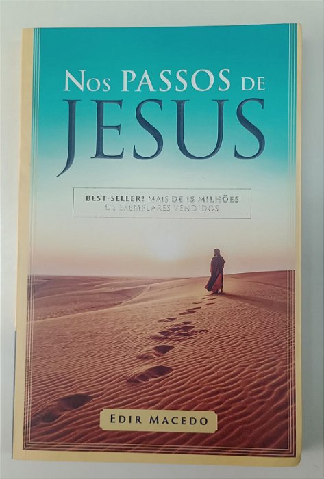 Livro nos Passos de Jesus Autor Macedo, Edir (2020) [seminovo]