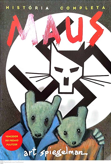 Gibi Maus - História Completa Autor Spiegelman, Art (2019) [seminovo]
