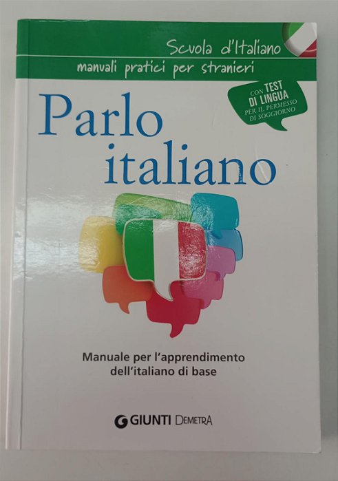 Livro Parlo Italiano Autor Peccianti, Maria Cristina (2013) [usado]