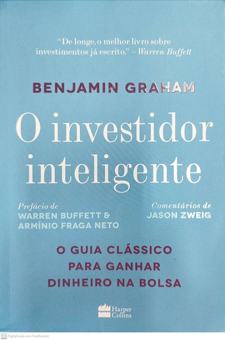 Livro o Investidor Inteligente Autor Graham, Benjamin (2017) [seminovo]