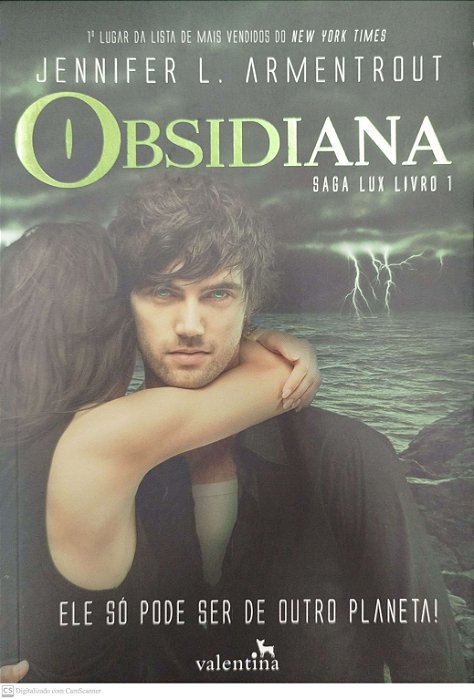 Livro Obsidiana - Saga Lux Livro 1 Autor Armentrout, Jennifer L. (2015) [seminovo]