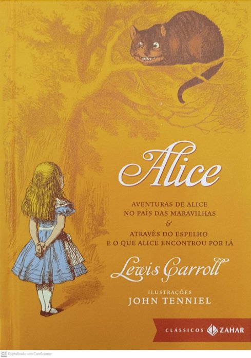 Livro Aventuras de Alice no País das Maravilhas - Através do Espelho e o que Alice Encontrou por Lá Autor Carrol, Lewis (2009) [seminovo]