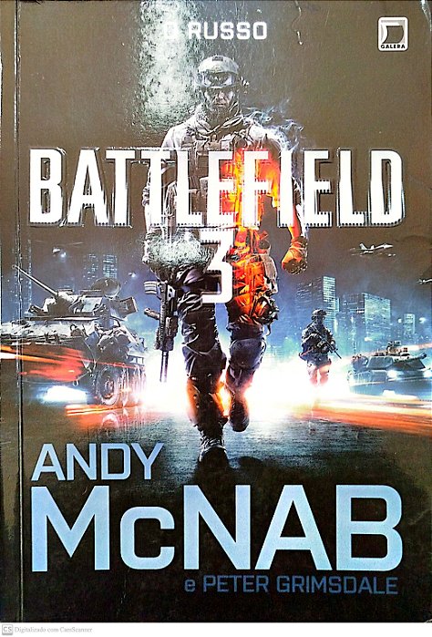 Livro o Russo - Battlefield 3 Autor Mcnab, Andy (2012) [seminovo]