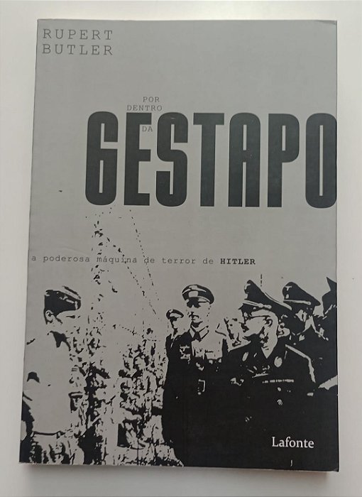 Livro por Dentro da Gestapo Autor Butler, Rupert (2020) [seminovo]