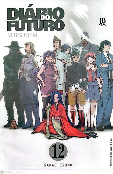 Gibi Diário do Futuro #12 Autor Nikki, Mirai (2014) [seminovo]