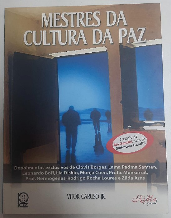 Livro Mestres da Cultura da Paz Autor Jr. Vitor Caruso (2005) [usado]