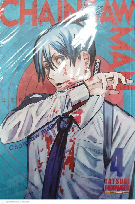 Gibi Chainsaw Man #4 Autor (2021) [seminovo]