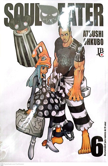 Gibi Soul Eater #6 Autor (2013) [seminovo]
