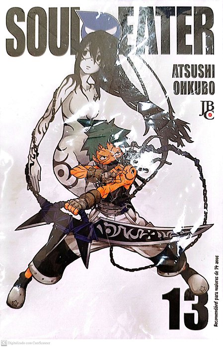 Gibi Soul Eater #13 Autor Ohkubo, Atsushi (2013) [seminovo]