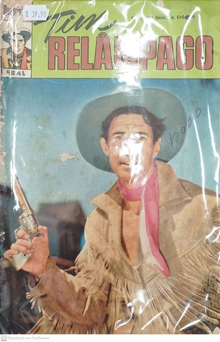 Gibi Tim Relâmpago #7 Autor (1972) [usado]