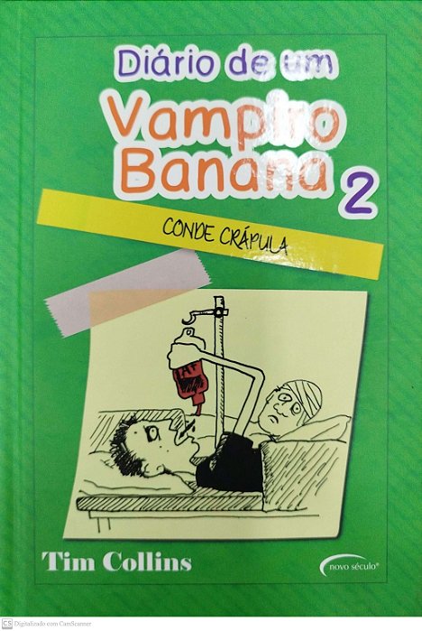 Livro Conde Crápula - Diário de um Vampiro Banana 2 Autor Collins, Tim (2012) [seminovo]