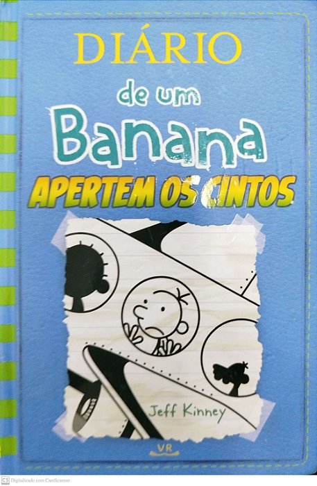 Livro Apertem os Cintos - Diário de um Banana 12 Autor Kinney, Jeff (2017) [seminovo]