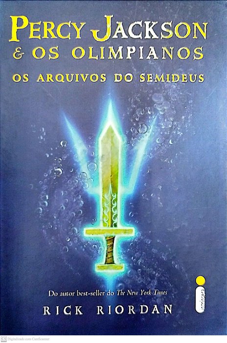 Livro Percy Jackson e os Olimpianos - os Arquivos do Semideus Autor Riordan, Rick (2010) [seminovo]