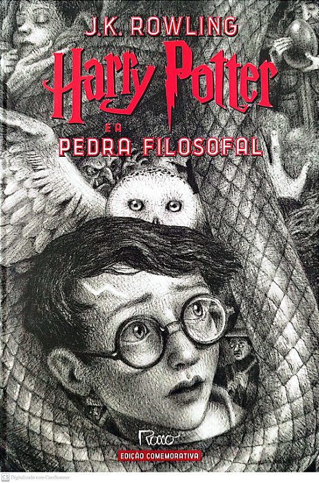Livro Harry Potter e a Pedra Filosofal - Edição Comemorativa Autor Rowling, J.k. (2020) [seminovo]