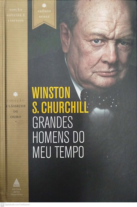 Livro Grandes Homens do Meu Tempo Autor Churchill, Winston S. (2019) [seminovo]