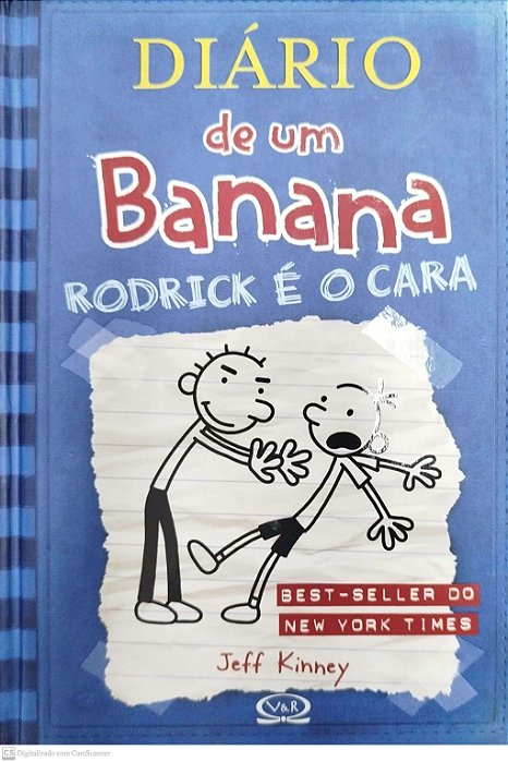 Livro Rodrick é o Cara - Diário de um Banana 2 Autor Kinney, Jeff (2009) [usado]