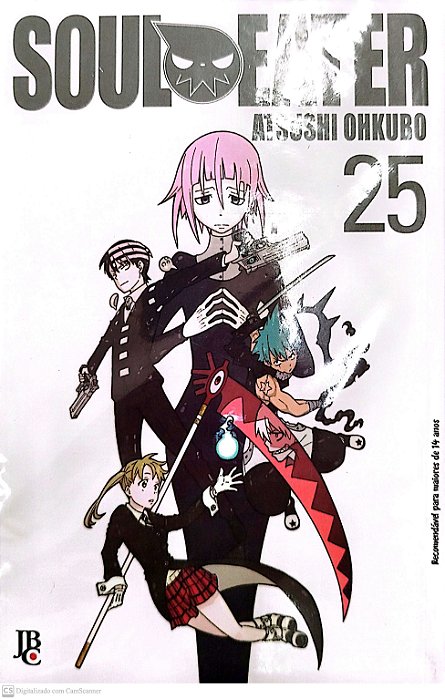 Gibi Soul Eater #25 Autor (2014) [seminovo]
