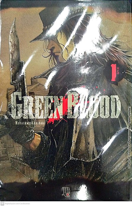 Gibi Green Blood #1 Autor (2015) [seminovo]