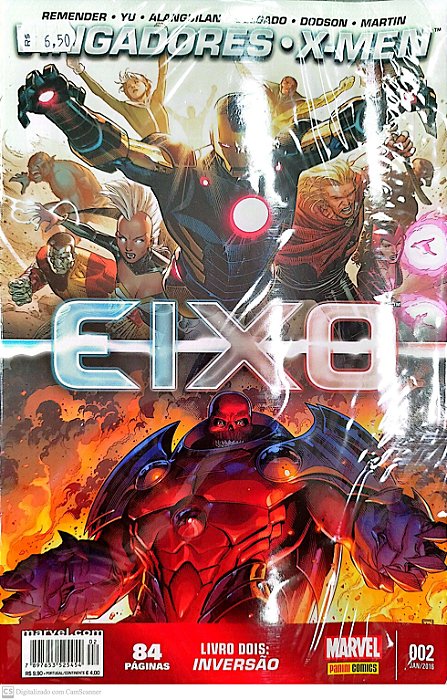 Livro Vingadores - X-men: Eixo #2 Autor (2016) [usado]