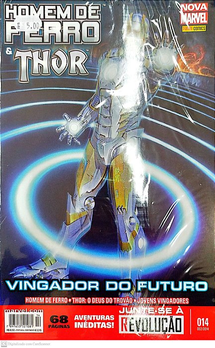 Gibi Homem de Ferro e Thor #14 - Nova Marvel Autor (2014) [seminovo]