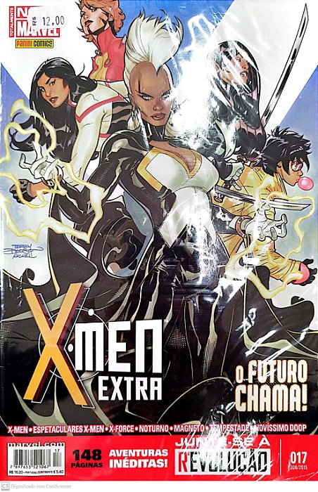 Gibi X-men Extra #17 - Totalmente Nova Marvel Autor (2015) [usado]