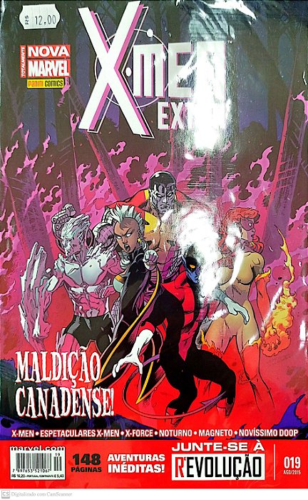 Gibi X-men Extra #19 - Totalmente Nova Marvel Autor (2015) [seminovo]
