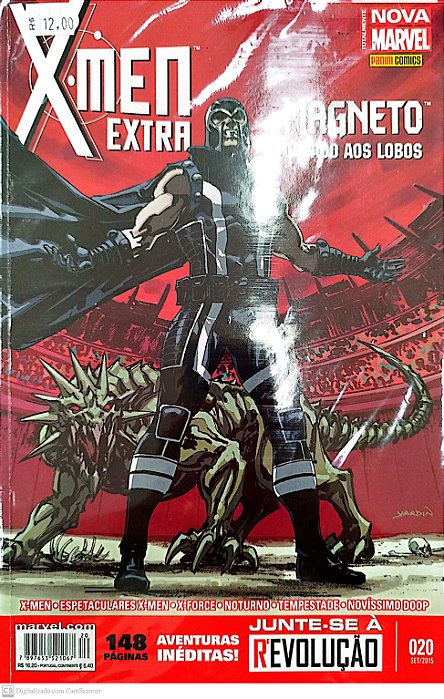 Gibi X-men Extra #20 - Totalmente Nova Marvel Autor (2015) [seminovo]